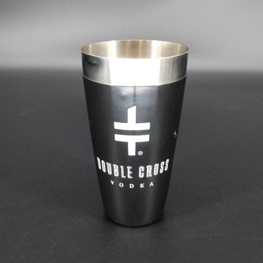 Double Cross Vodka Large Martini Cocktail Bartender Style Shaker - GUC